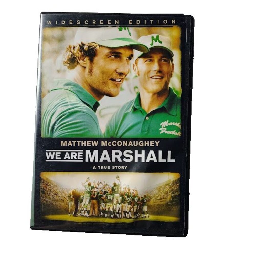 We Are Marshall DVD 2006 Movie Drama Sports Matthew McConaughey PG True Story